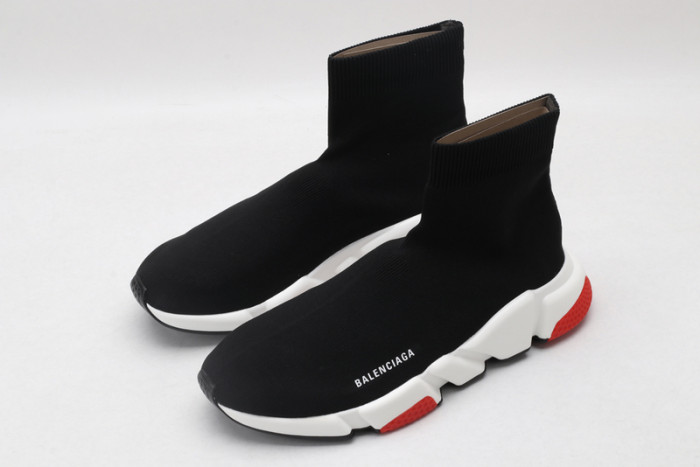 bl speed trainer sneakers sole black red 031503