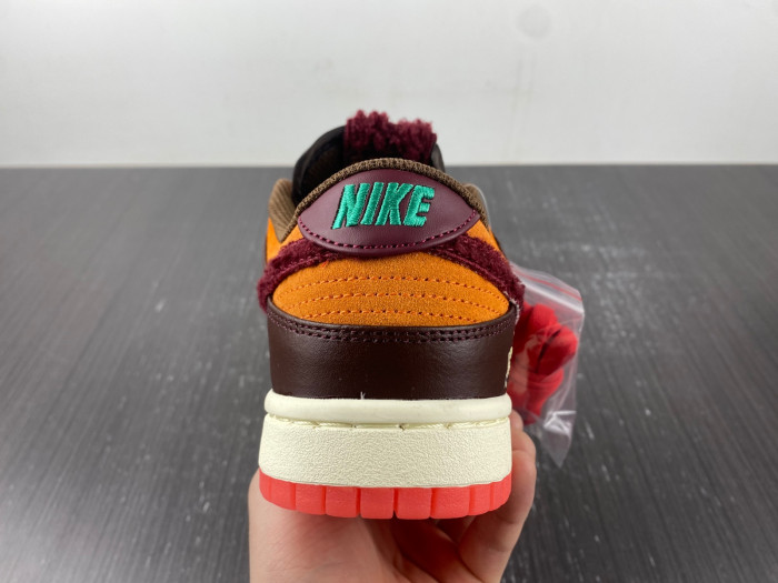nike dunk low retro prm year of the rabbit light crimson fd4203-661