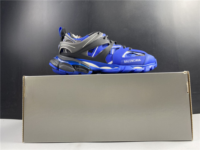 bl tess s. gomma trek low sneakers blue black 120501