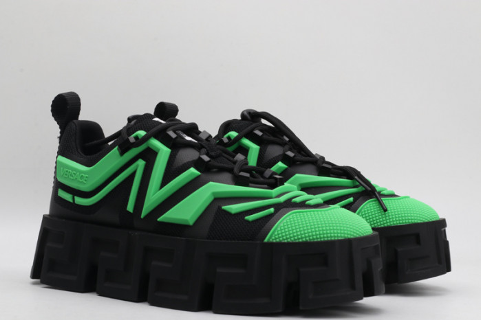 vse chain reaction black sneaker