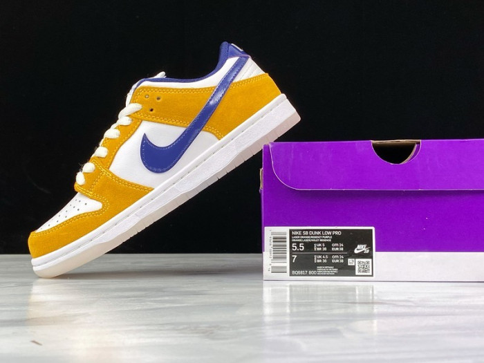 nk sb dunk low laser orange - bq6817 800