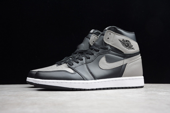 air jordan 1 retro high og shadow black grey 555088-013