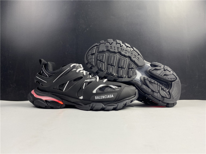 (led)bl tess s. gomma trek low sneakers black 23090801